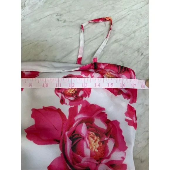 Here comes the sun maxi floral dress cotton blend size L - Picture 6 of 9